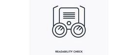 Image for featured article entitled Our new readability checker