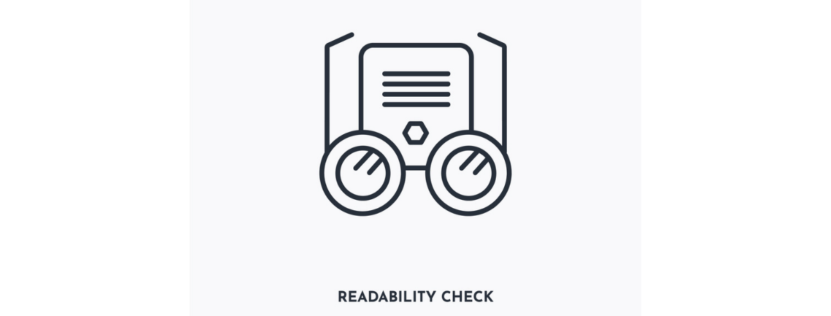 image for blog article entitled Our new readability checker